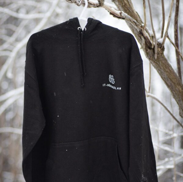 ITHS-hoodie svart